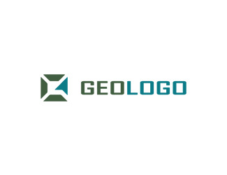 Projekt graficzny logo dla firmy online GEOLOGO